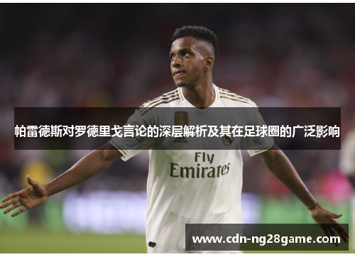 帕雷德斯对罗德里戈言论的深层解析及其在足球圈的广泛影响